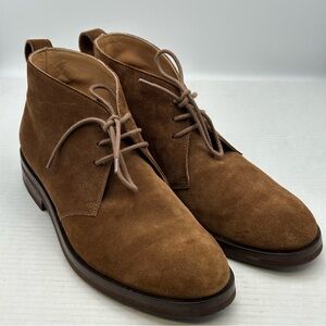Koio Suede Brown  Chelsea Boots Men's Sz 42/ US Sz 9 Made in Italy preppy urban